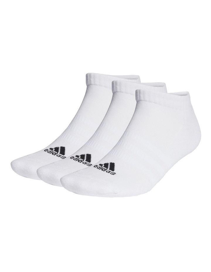 adidas Low Cut Sock 3 Pack in White S