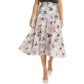 David Lawrence Caya A Line Skirt in Multi Assorted 8