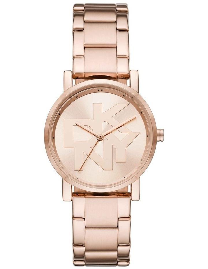 DKNY Soho Analogue Watch in Pink Rose