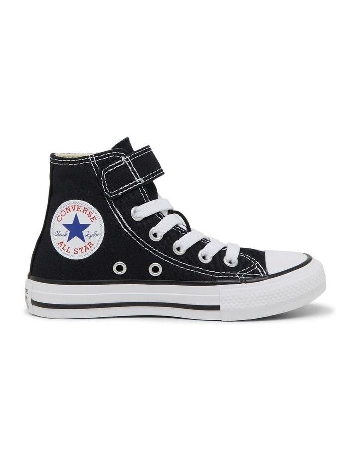 Converse Chuck Taylor All Star 1V Easy-On Hi Youth Sneakers in Black 011