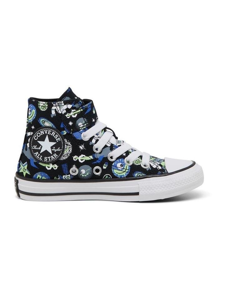 Converse Chuck Taylor 1V Hi Space Cruiser Youth Sneakers in Black 012