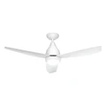 Devanti Ceiling Fan DC Motor 52 inch with Remote and LED Light in White