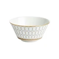 Wedgwood Renaissance Grey Cereal Bowl 14cm in White/Gold White