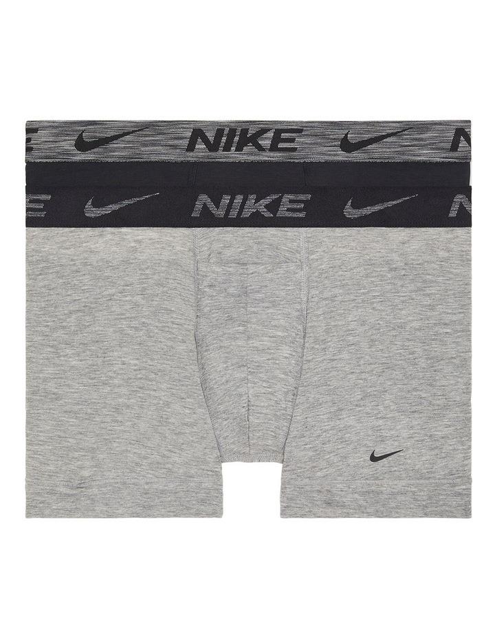 Nike Reluxe Trunks 2 Pack in Black/Grey Assorted M