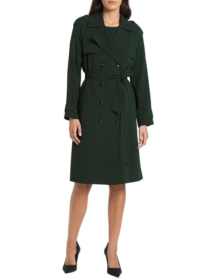 David Lawrence Peyton Trench Coat in Multi Assorted 16