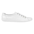 ECCO Soft 2.0 Sneaker in White 35