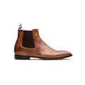 Aquila Osbourne 2.0 Leather Chelsea Boots in Tobacco 38