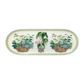 Maxwell & Williams Gift Boxed Gabby Malpas Jardin Orchid Platter 25x11.5cm in White