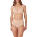 Ambra Seamless Smoothies 2 Pack G String in Beige 8-10