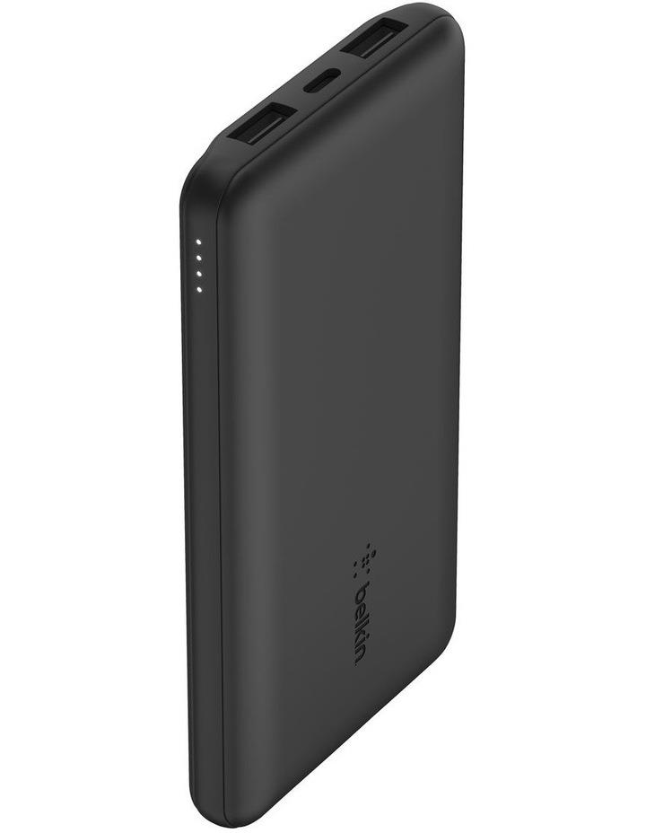 Belkin BOOST CHARGE 3-Port Power Bank 10K+ USB-A to USB-C Cable in Black