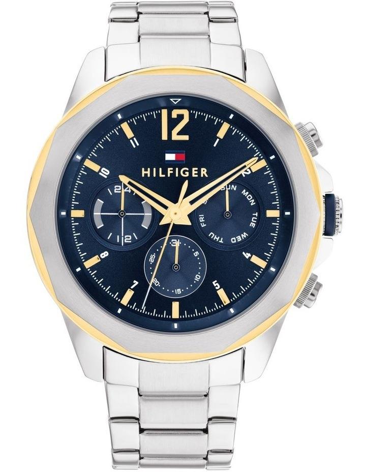 Tommy Hilfiger Lars Stainless Steel Dial Men's Watch in Navy