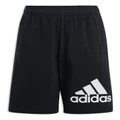 adidas Essentials Big Logo Cotton Shorts in Black 7-8