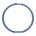 Guess X Logo Necklace in Blue