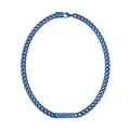 Guess X Logo Necklace in Blue