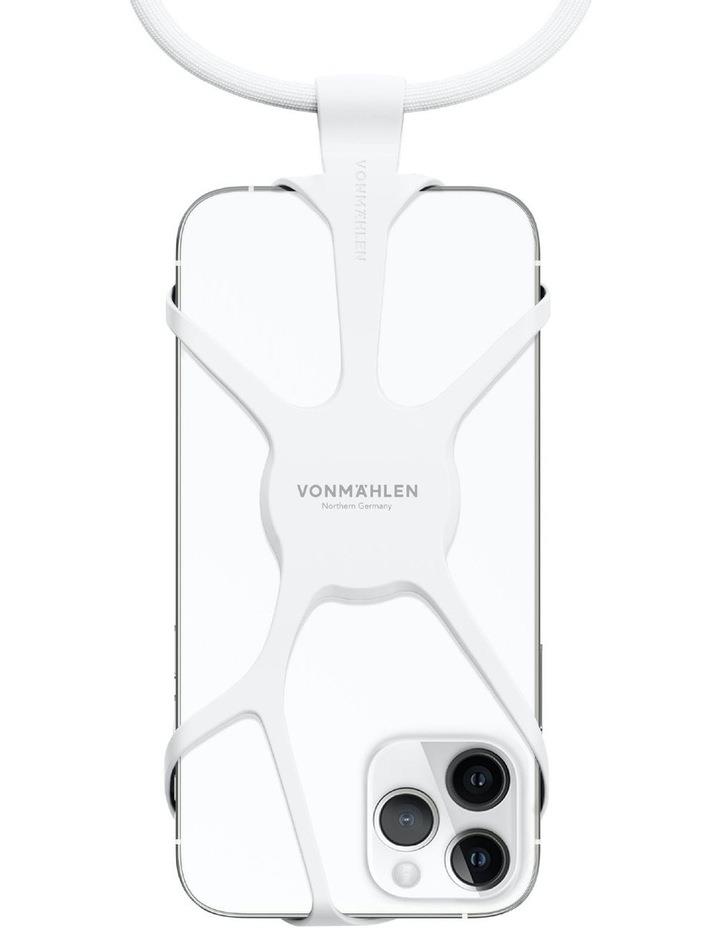 Vonmahlen Infinity Universal Phone Case Shoulder Strap in White