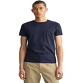 Gant Contrast Logo T-Shirt in Navy S