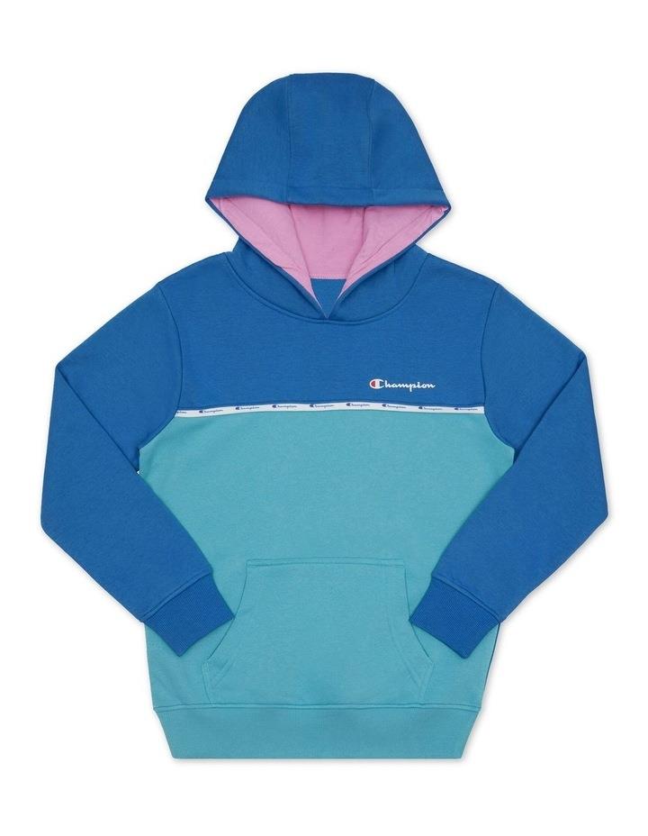 Champion Colour Block Hoodie Style in Blue 14