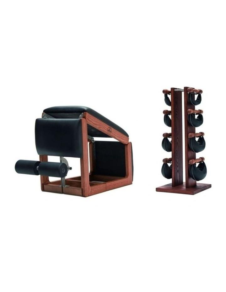 NOHrD Tria Trainer Weights and Bench combo in Brown Dark Brown
