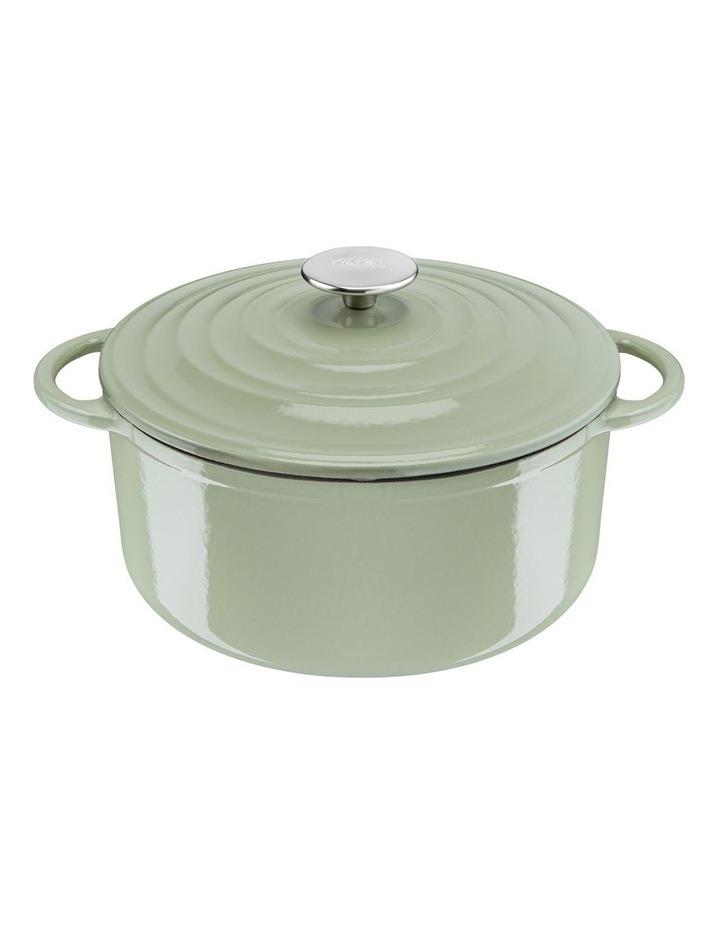 Tefal LOV Cast Iron Lichen Stewpot With lid 29cm/7.4L in Green