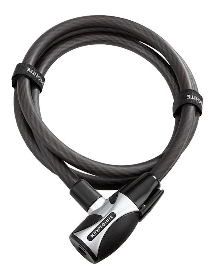 Kryptonite Kryptoflex 1518 Key Cable 15mmx180cm in Black