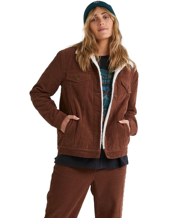 Billabong Candy Cord Jacket in Brown 8