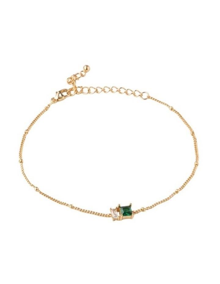 Mocha Celestial Bracelet in Green One Size