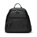 Aquila Montoro Leather Backpack in Black