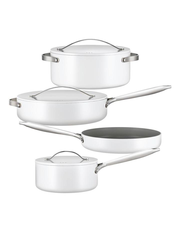 The Cooks Collective 4 Piece Cookset in White