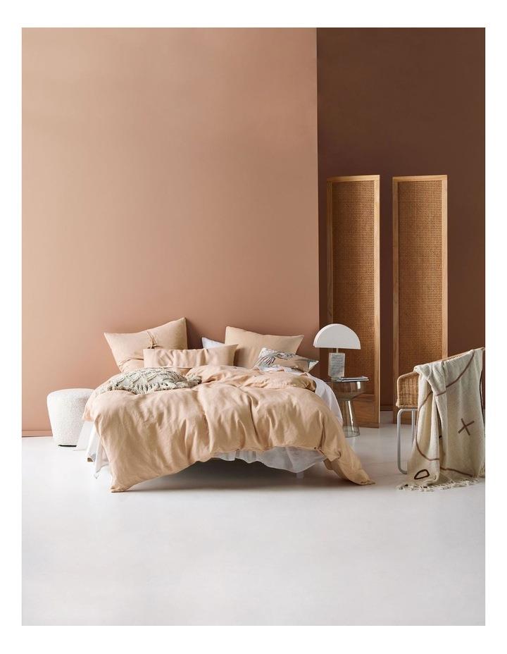 Linen House Nimes Quilt Cover Set In Nude Peach SB Set