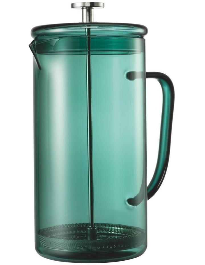 The Cooks Collective Glass Coffee Press 750ml in Green