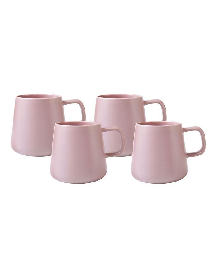 Maxwell & Williams Gift Boxed Blend Sala Mug 375ml Set of 4 in Rose Pink