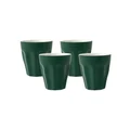 Maxwell & Williams Gift Boxed Blend Sala Espresso Cup 100ml Set of 4 in Forest Green