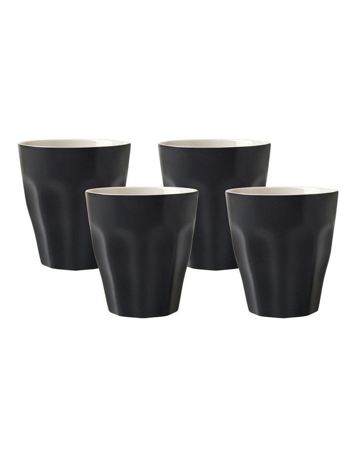 Maxwell & Williams Gift Boxed Blend Sala Latte Cup 240ml Set of 4 in Black