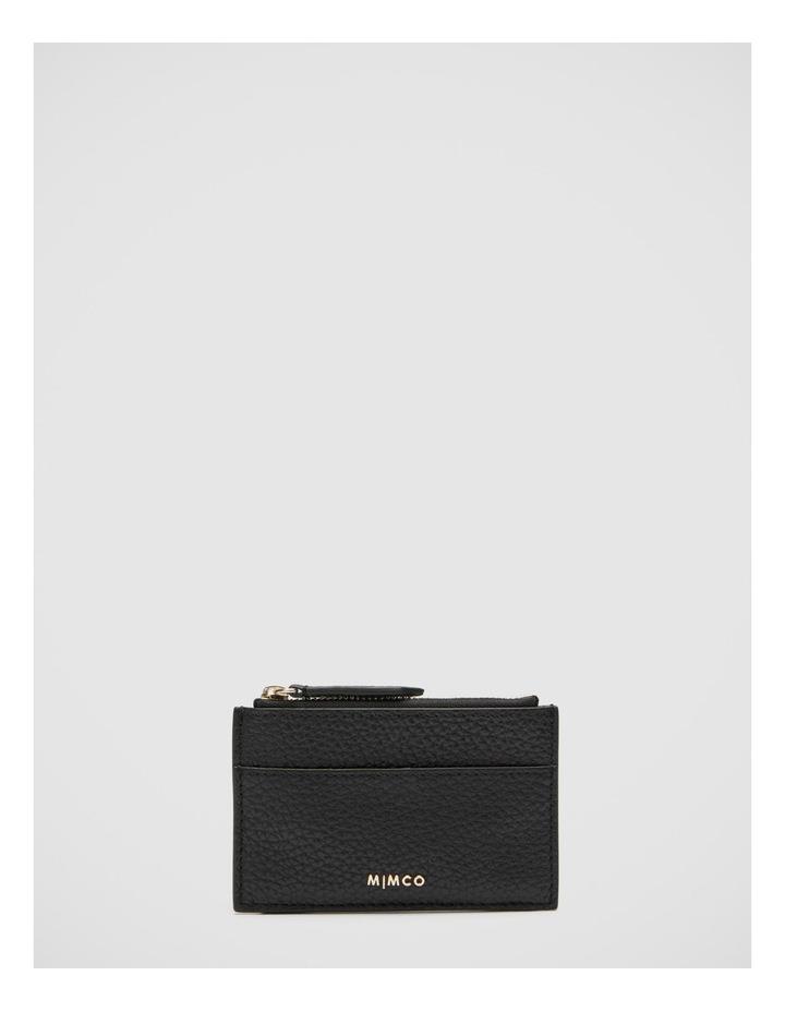 Mimco Classico Duo Card Wallet in Black Light Gold Black