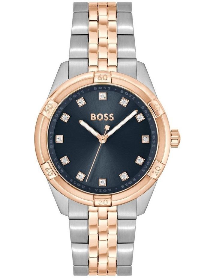 Hugo Boss Rhea Stainless Steel Watch in Blue