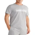 Calvin Klein Chill Sleep Tee in Grey Grey Marle S