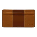 Fossil Everett Card Case in Brown One Size