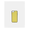 Mimco Mim-gram Phone Case For Iphone Se-8-7-6s-6 in Spiced Chartreuse Yellow