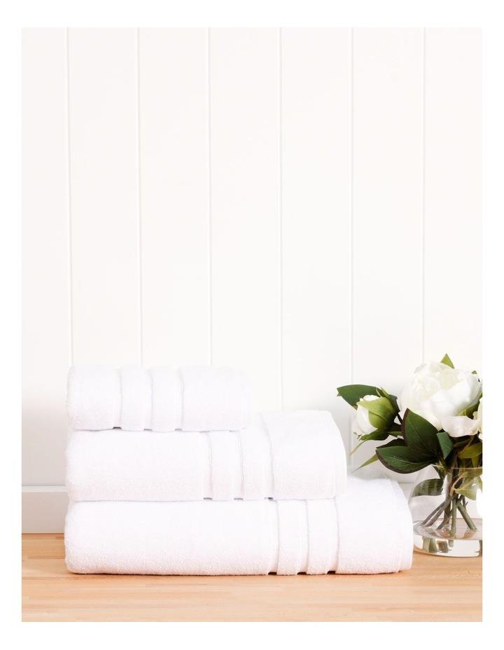 Heritage Super Plush Cotton Towels in White Bath Sheet
