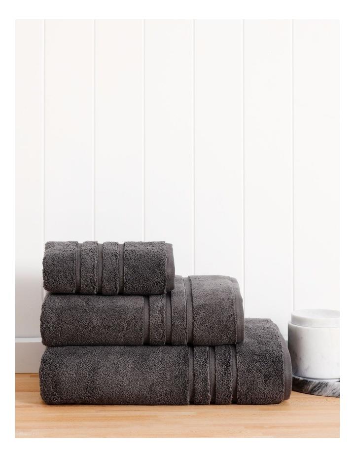 Heritage Super Plush Cotton Towels in Charcoal Bath Towel
