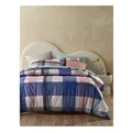 Vue Bailey Printed Corduroy Quilt Cover Set in Multi Assorted QS Set