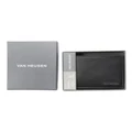 Van Heusen RFID Bi-Fold Wallet with Removable Pass Case in Black One Size