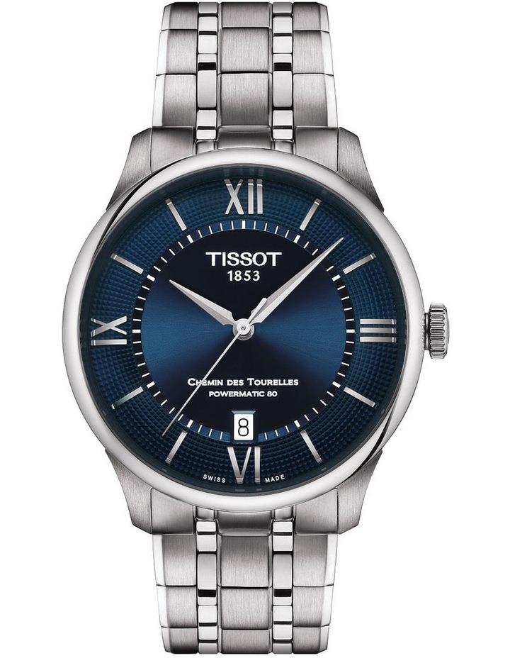 Tissot Chemin des Tourelles Powermatic 80 39mm T1398071104800 Watch in Blue One Size