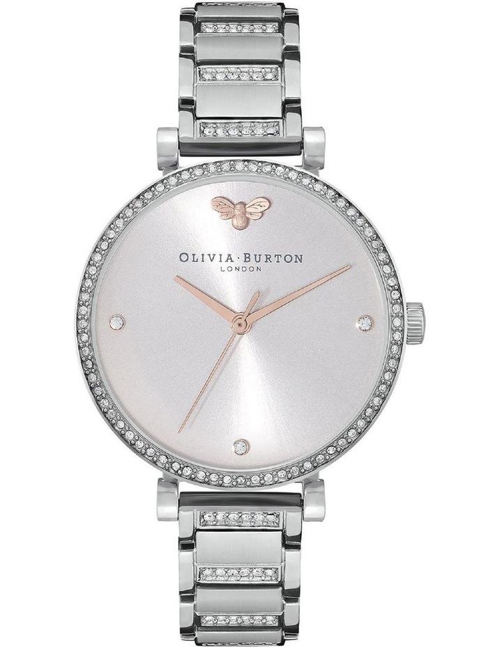 Olivia Burton Belgrave Stainless Steel Watch in Light Grey