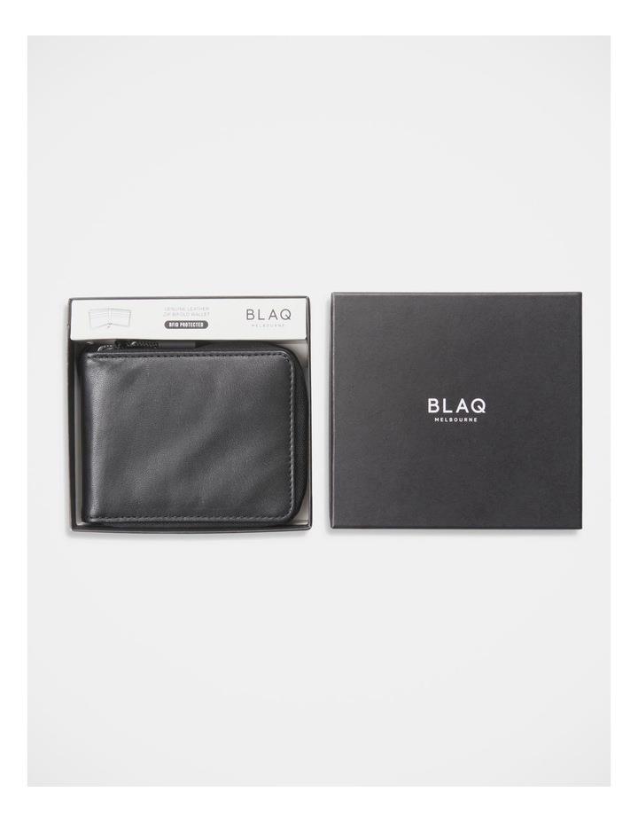 Blaq Zip Around Wallet in Black One Size