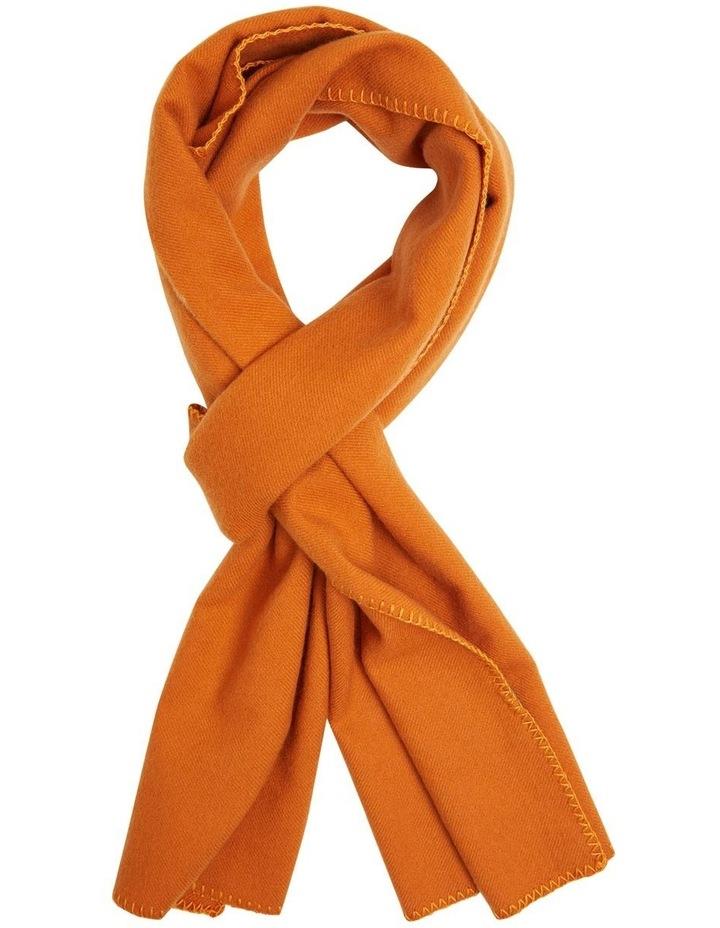 Oxford Fion Wool Scarf in Yellow Mustard