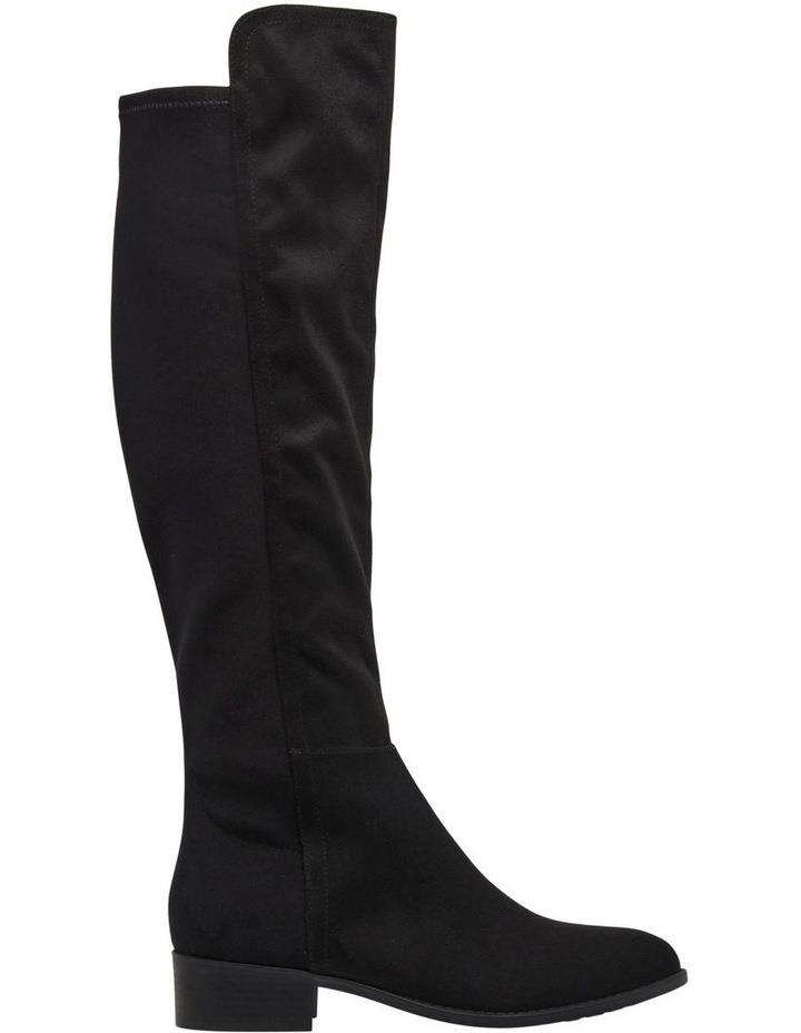 Nine West Nayli Knee High Boots in Black Suede Black 5