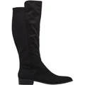 Nine West Nayli Knee High Boots in Black Suede Black 6.5