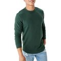 American Eagle Super Soft Long-Sleeve Thermal Shirt in Deep Forest Green XXL