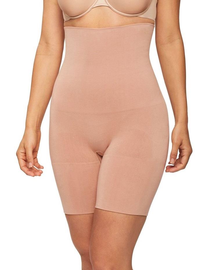 Nancy Ganz Bamboo Essentials High Waist Thigh Shaper in Mahogany Beige 10